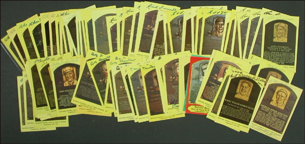 Lot 2724 Baseball Hall of Famers
