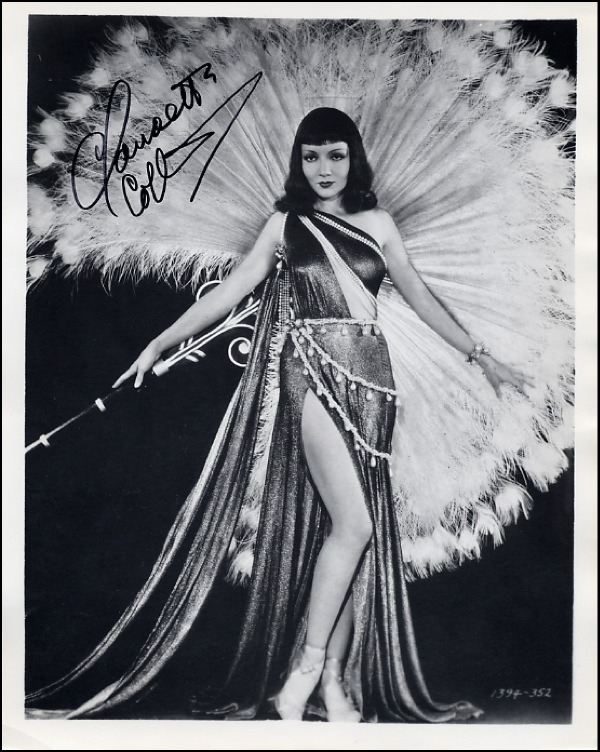 Lot 1726 Claudette Colbert