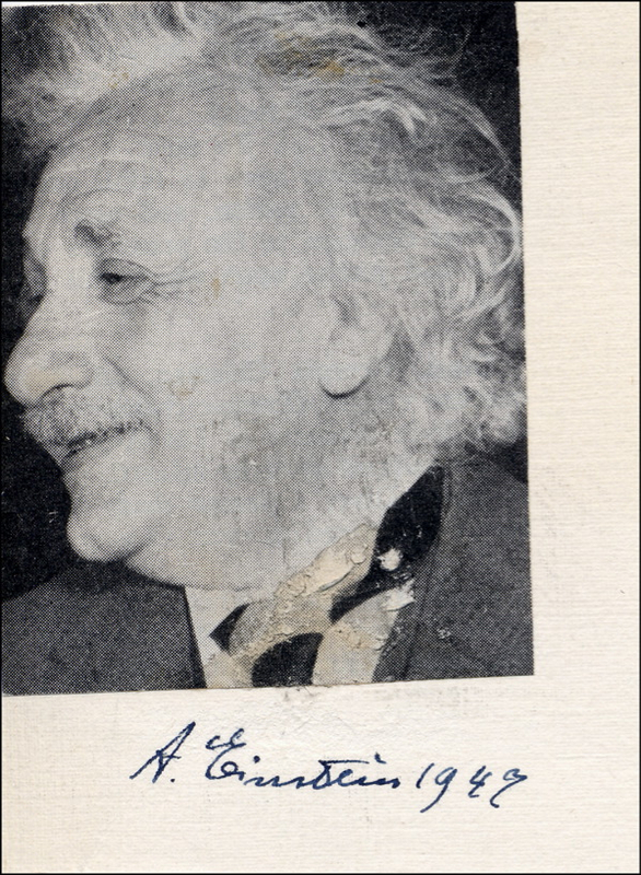 Lot 334 Albert Einstein