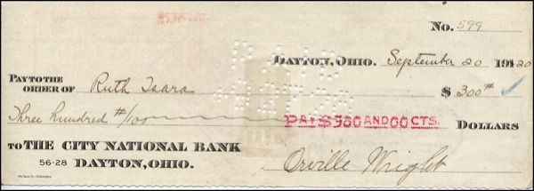 Lot 934 Orville Wright