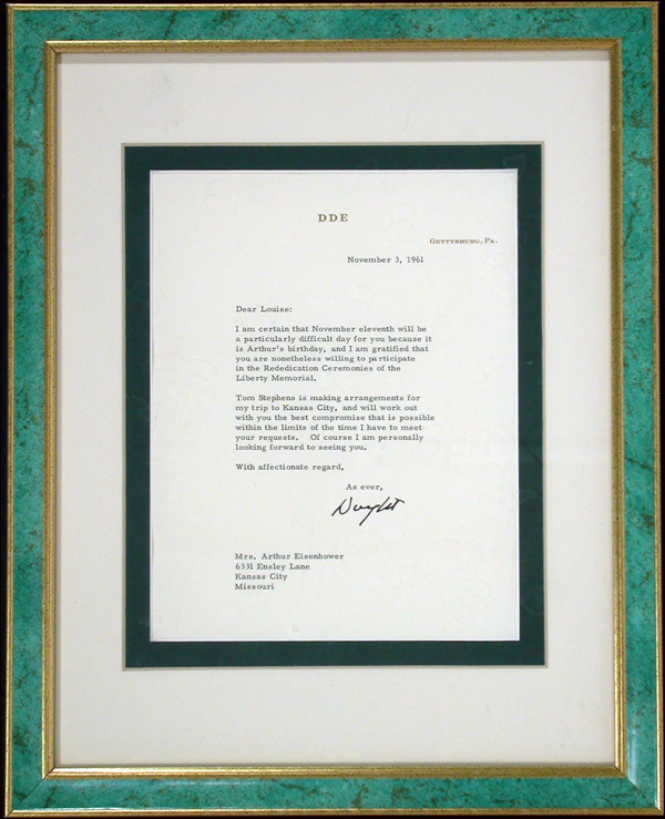 Lot 47 Dwight D. Eisenhower