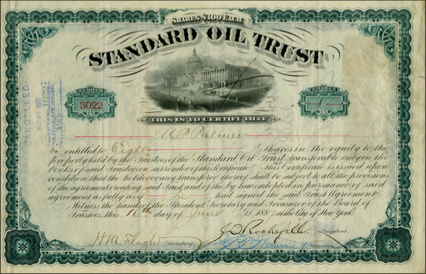 Lot 468 John D. Rockefeller