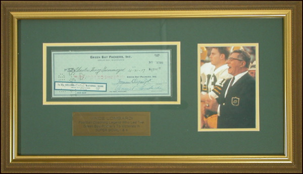 Lot 2844 Vince Lombardi