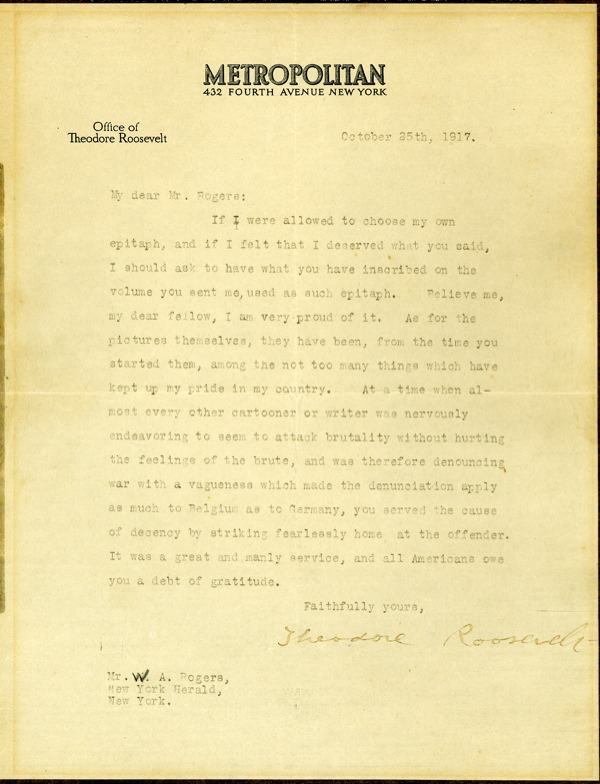 Lot 166 Theodore Roosevelt