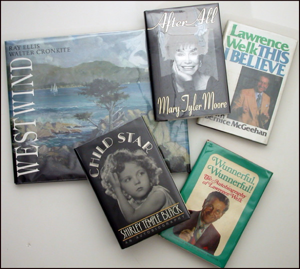 Lot 1697 Celebrity Books