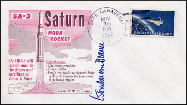 Lot 927 Werner von Braun