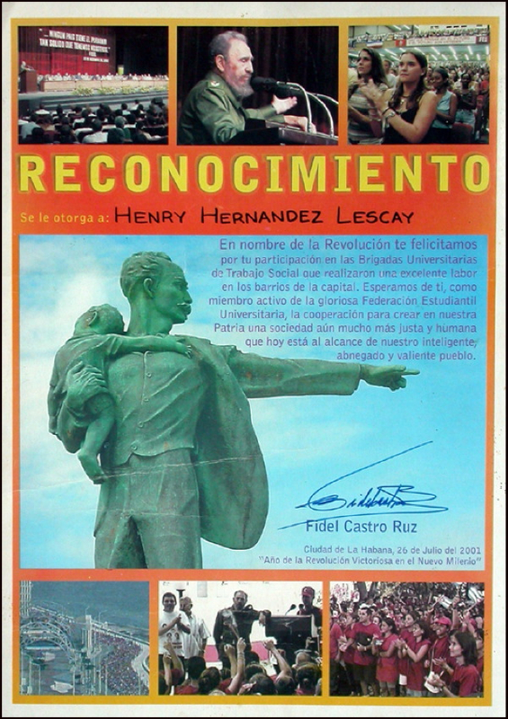 Lot 286 Fidel Castro