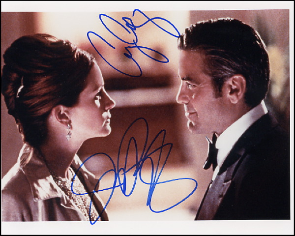 Lot 1723 George Clooney and Julia Roberts