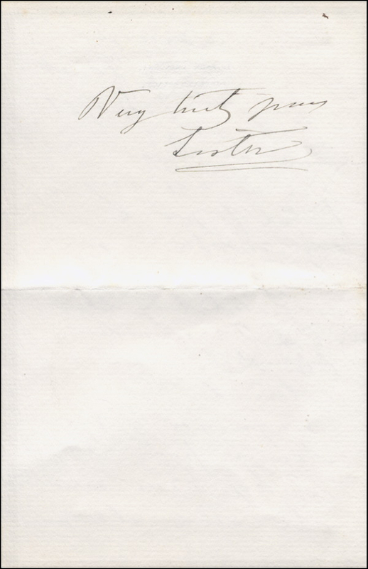 Lot 424 Joseph Lister