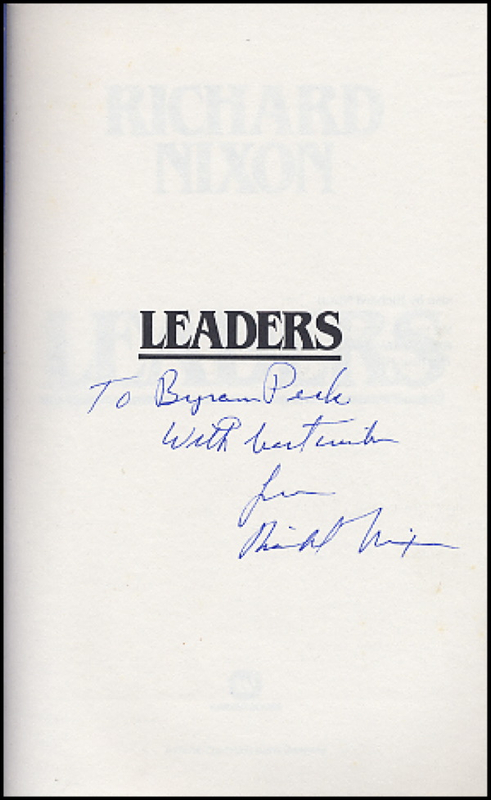 Lot 143 Richard Nixon