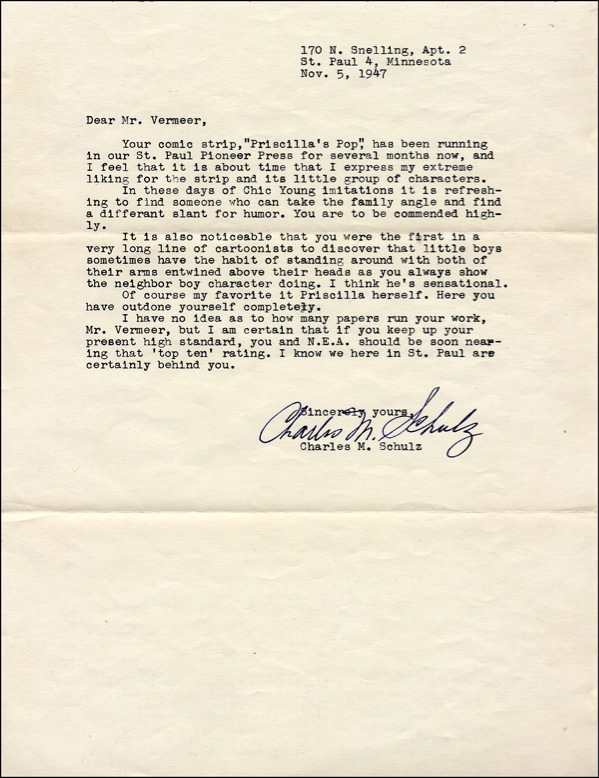 Lot 1180 Charles Schulz