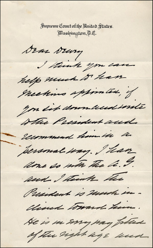 Lot 174 William H. Taft