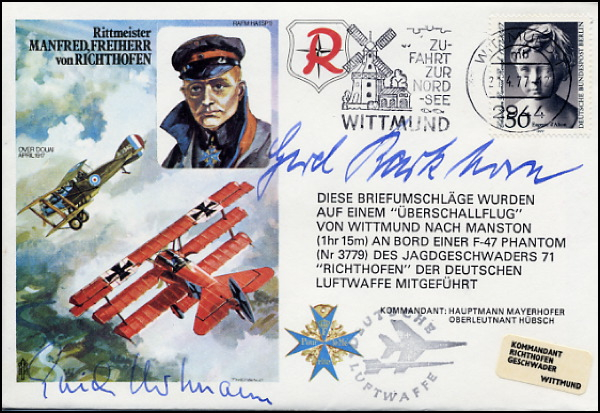 Lot 648 Erich Hartmann and Gerd Barkhorn