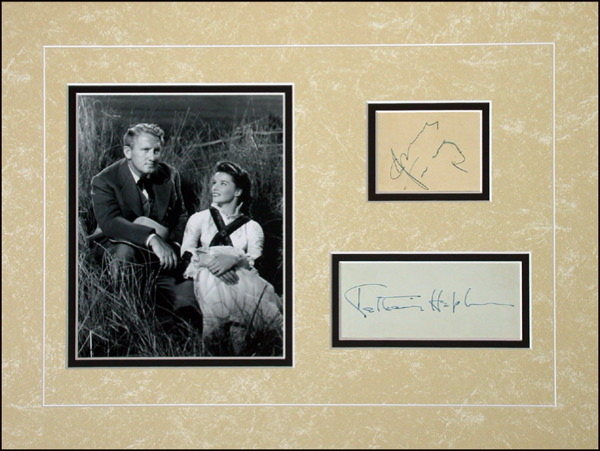 Lot 2043 Katharine Hepburn and Spencer Tracy