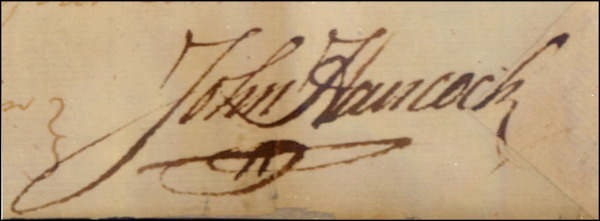 Lot 375 John Hancock