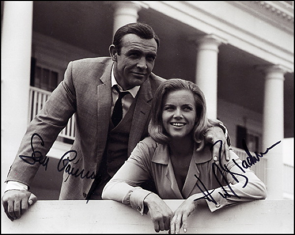 Lot 2121 James Bond: Sean Connery and Honor Blackman