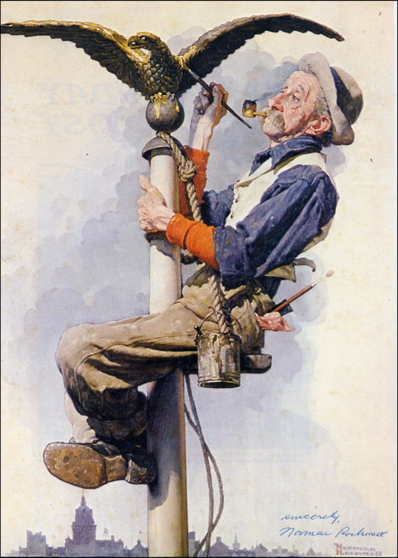 Lot 1084 Norman Rockwell