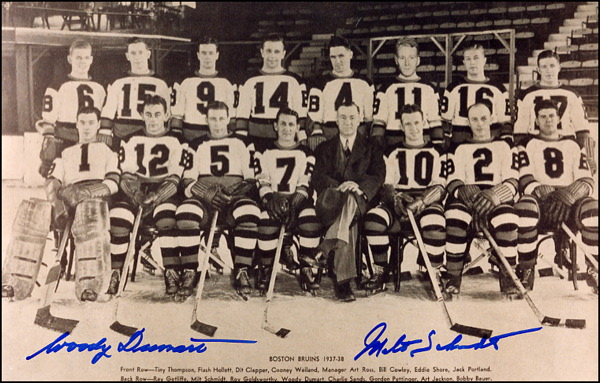 Lot 2776 Woody Dumart and Milt Schmidt