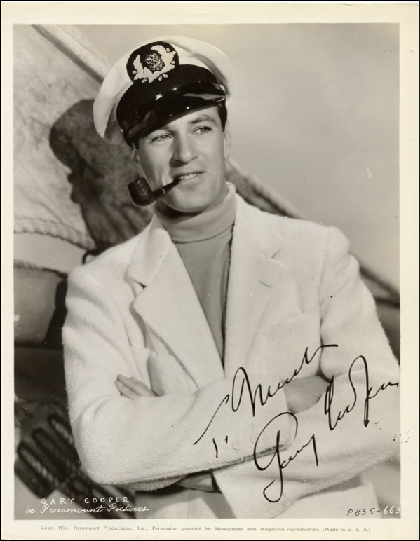 Lot 1738 Gary Cooper