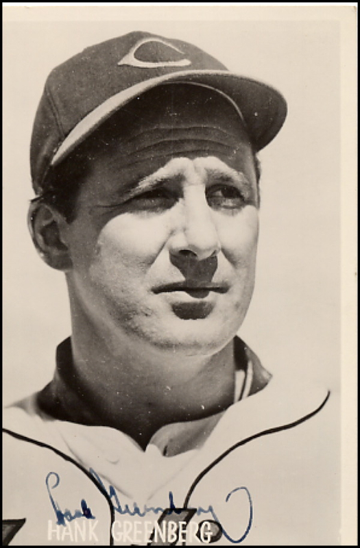Lot 2804 Hank Greenberg