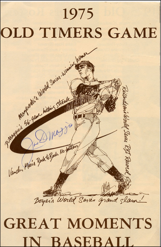 Lot 2774 Joe DiMaggio