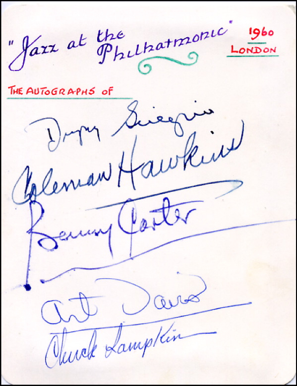 Lot 1346 Jazz Signatures