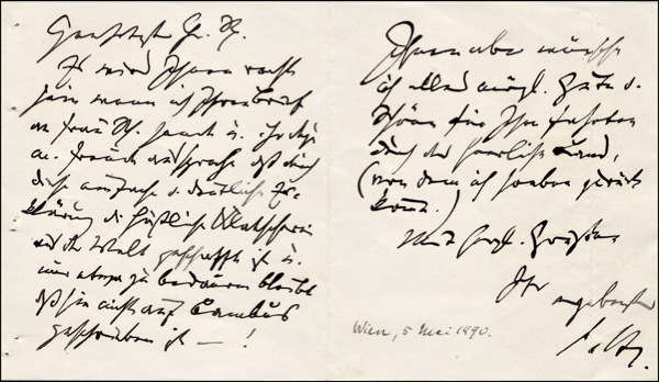 Lot 1263 Johannes Brahms