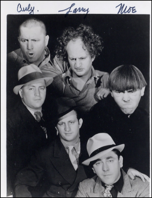 Lot 2590 Three Stooges: Howard, Moe