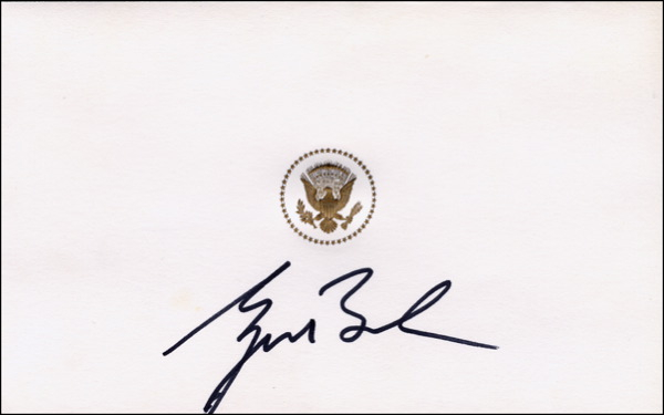 Lot 19 George W. Bush