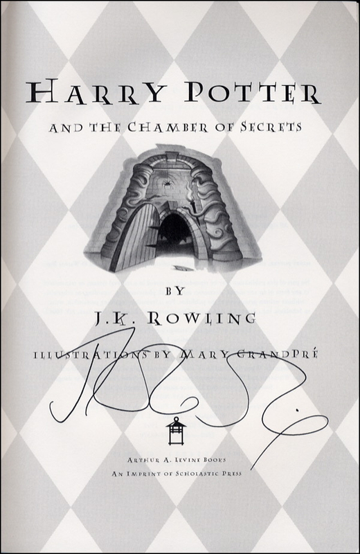 Lot 1086 J. K. Rowling