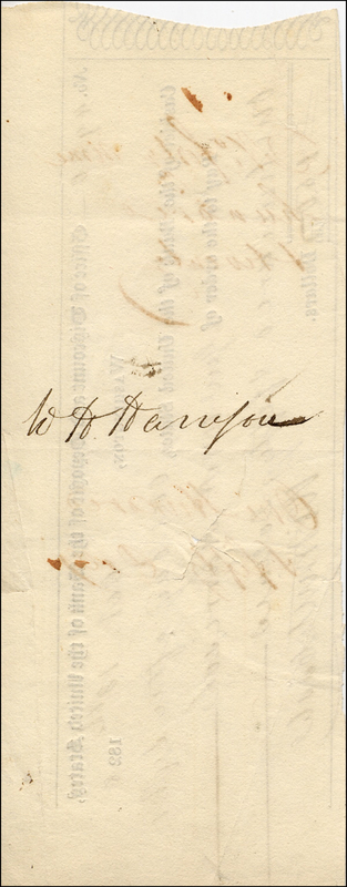 Lot 223 William Henry Harrison
