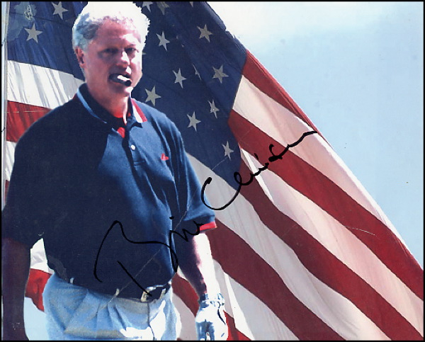 Lot 212 Bill Clinton