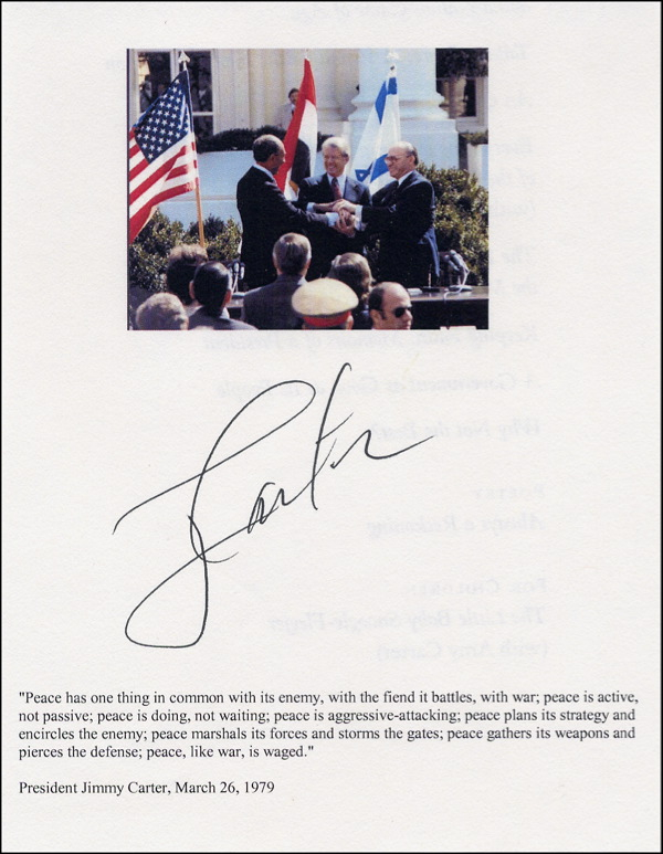 Lot 209 Jimmy Carter