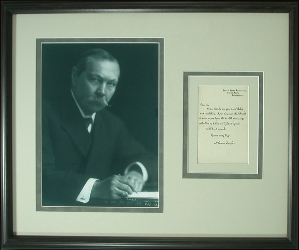 Lot 996 Arthur Conan Doyle