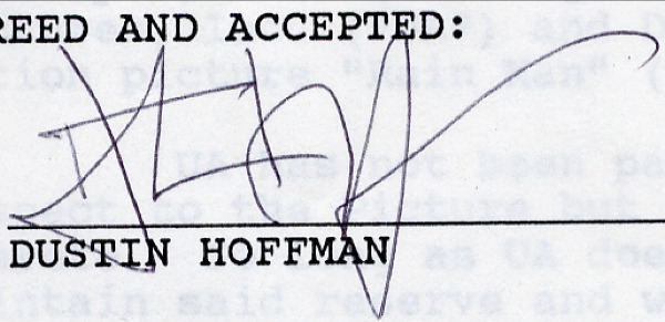 Lot 2063 Dustin Hoffman
