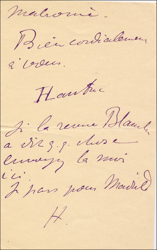 Lot 1109 Henri Toulouse-Lautrec
