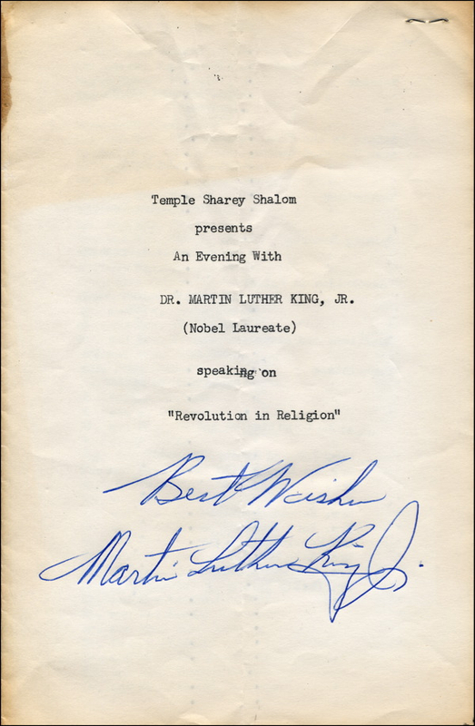 Lot 415 Martin Luther King, Jr