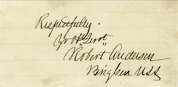 Lot 521 Robert Anderson