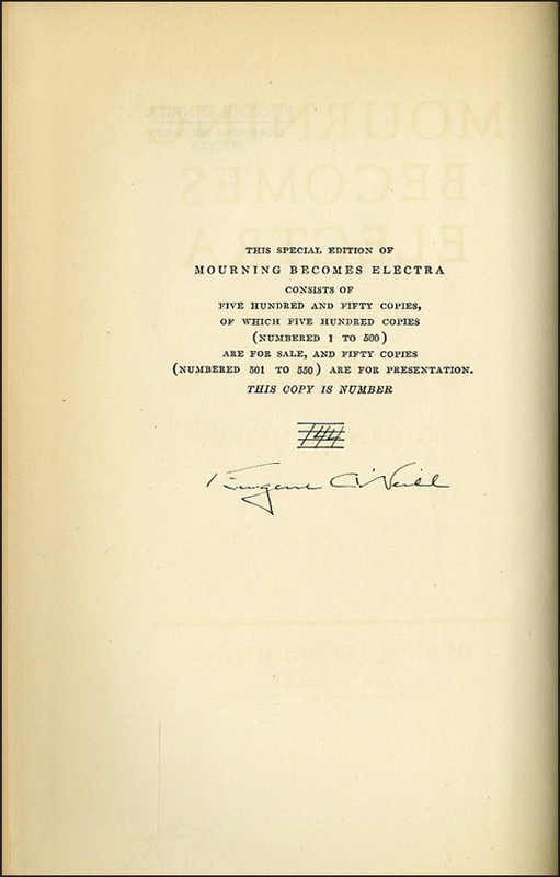 Lot 1064 Eugene O’Neill
