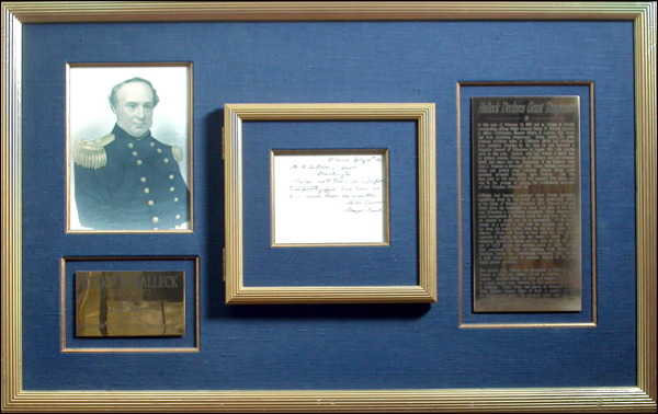 Lot 650 Henry W. Halleck