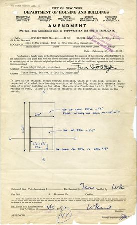 Lot #1128 Frank Lloyd Wright - Image 1
