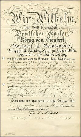 Lot #510 Wilhelm II - Image 2