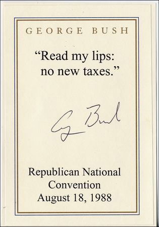 Lot #10 George Bush