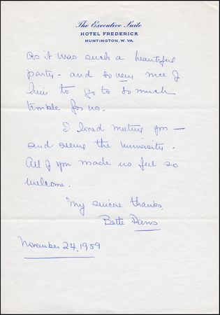 Lot #1792 Bette Davis - Image 2