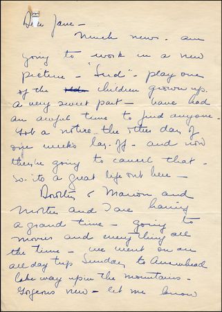 Lot #1795 Bette Davis - Image 1