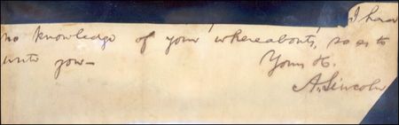 Lot #109 Abraham Lincoln - Image 1