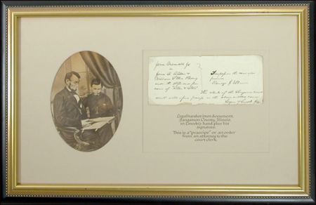 Lot #110 Abraham Lincoln - Image 2