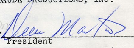Lot #2249 Dean Martin - Image 1