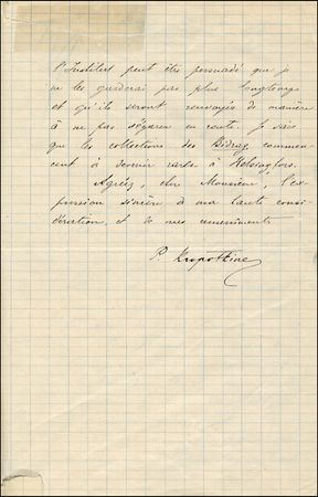 Lot #411 Piotr Kropotkin - Image 3
