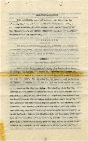 Lot #2061 Alfred Hitchcock - Image 2